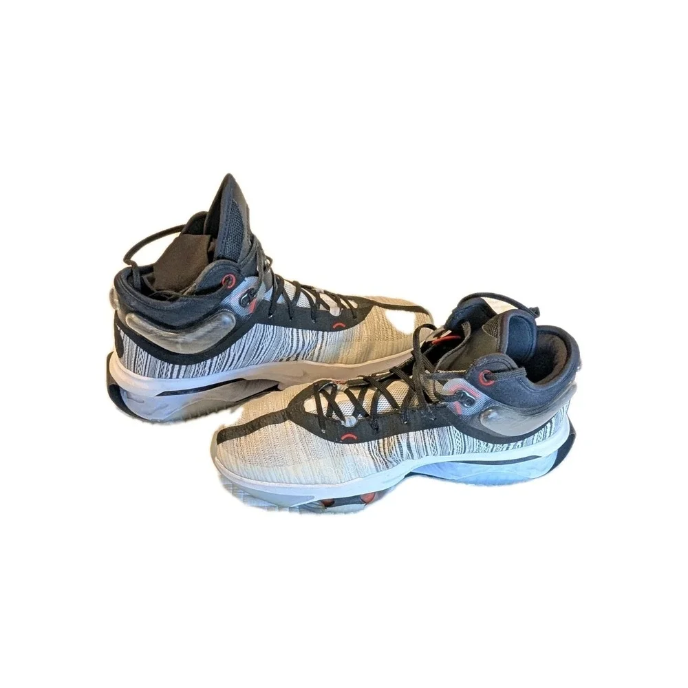 Nike Air Zoom GT Cut 2 DJ9431-001‎ Men's Size 15 Black White Basketball Shoes